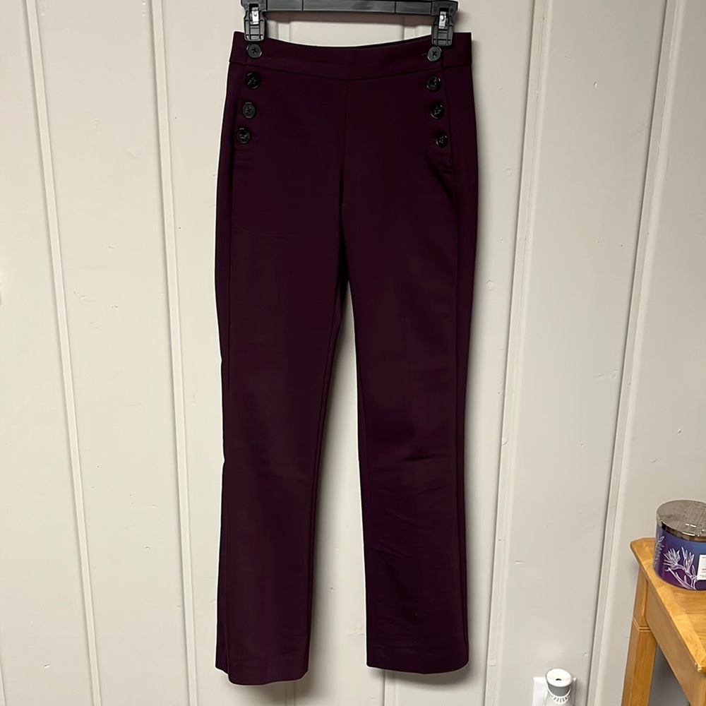 Express Mid Rise Columnist Boot Pants